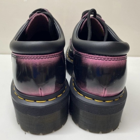 NWOT Dr. Martens Quad Distressed Blk n Pink. Sz 8M/9L - Picture 4 of 6
